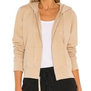 NWT, Nili Lotan Callie Zip-up Hoodie, XS, Khaki.
